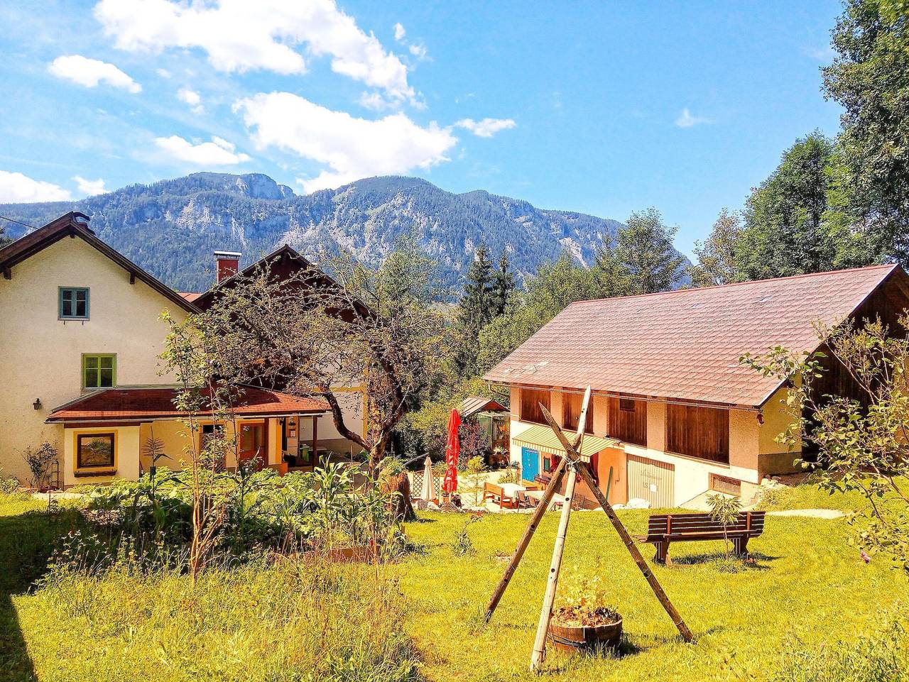 Ganze Ferienwohnung, Haus Grubbach - Appartement/Fewo Noah, Dusche, Wc, Terrasse in Spital am Pyhrn, Kirchdorf an der Krems (Bezirk)