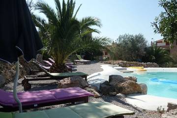 Location de vacances pour 5 personnes, avec jardin à Santa Flavia