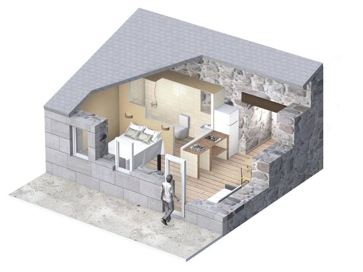 Apartamento de vacaciones para 2 personas, con jardín, Se admiten mascotas en Provincia de Orense - 4