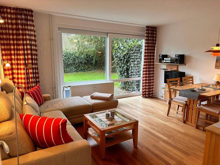 Ferienwohnung für 2 Personen, mit Sauna und Garten sowie Ausblick, mit Haustier in Nieblum - 2