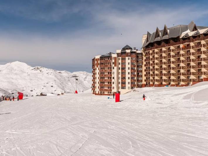 Camping voor 4 personen, met sauna en balkon, met huisdier in Les Trois Vallées