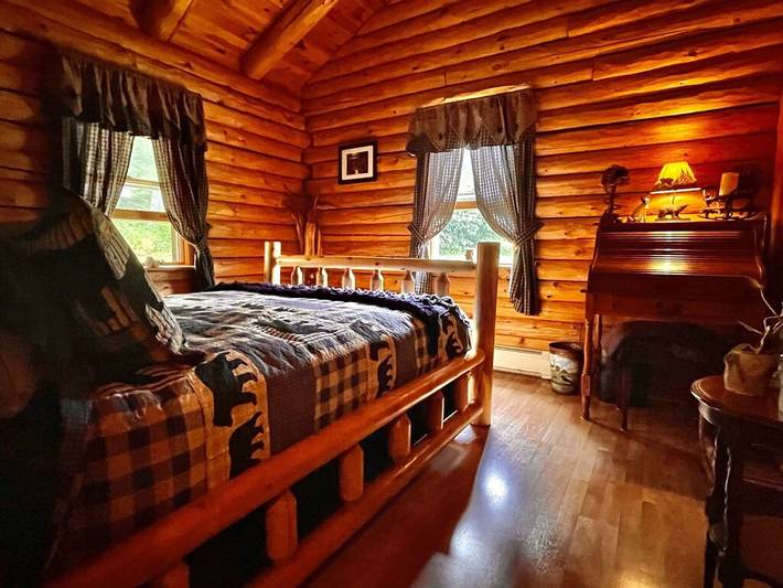 Log cabin for 4 people, with garden and balcony - 1