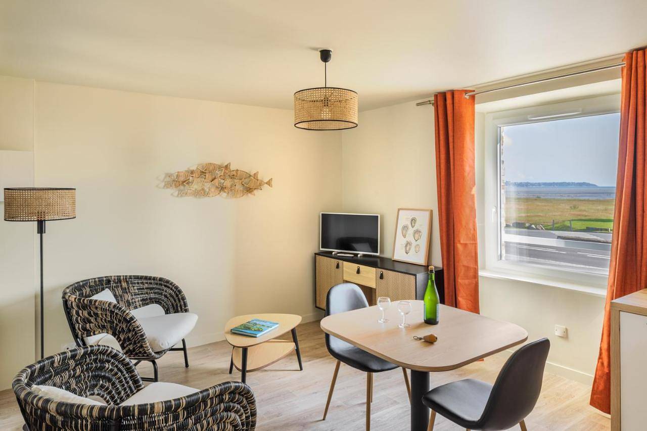 Appartement entier, Le Cancaven - Côté Mer - Très belle vue mer in Saint-Benoît-des-Ondes, Baie du Mont-Saint-Michel