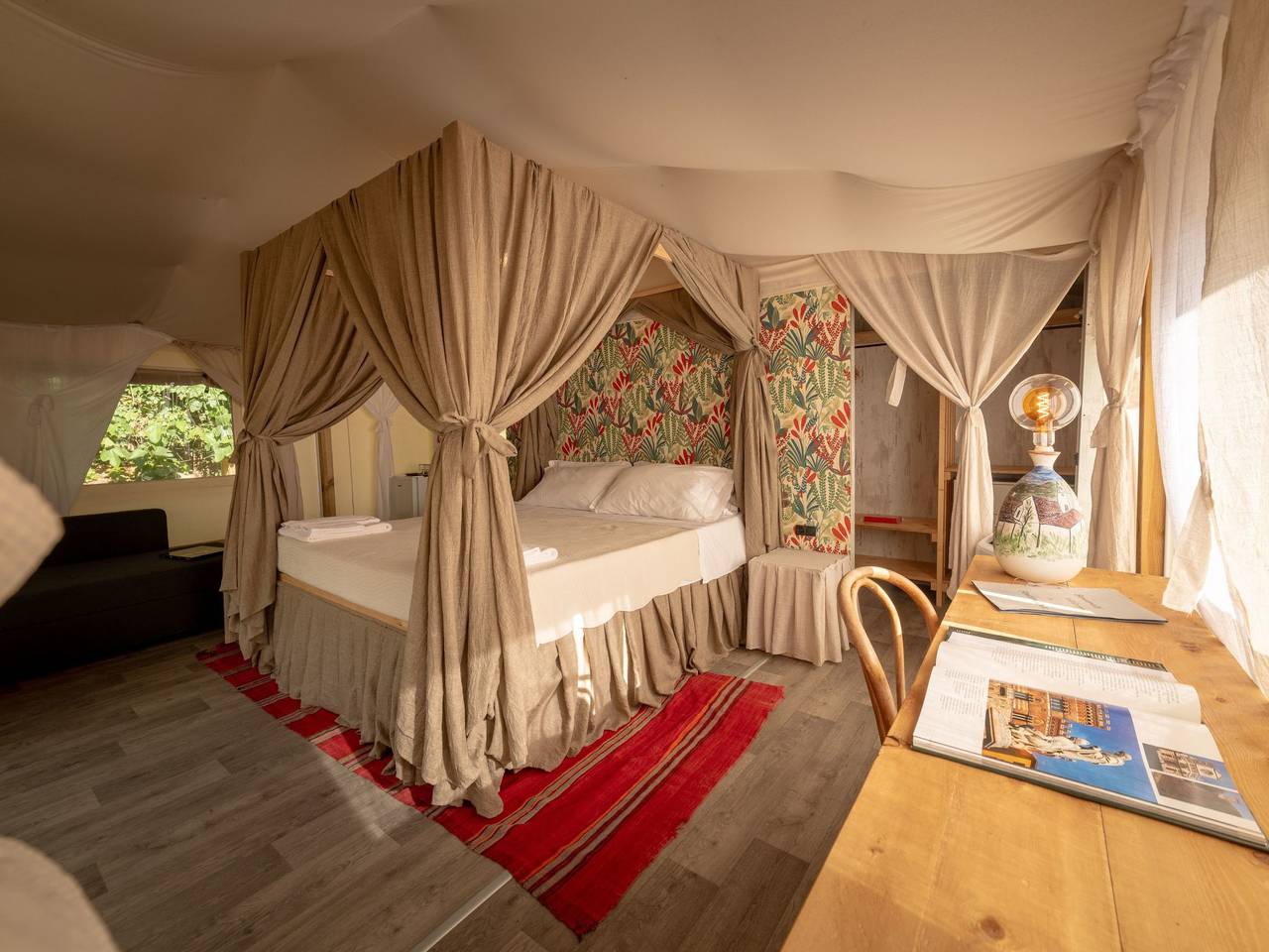 Glamping La Tenda di Lorenzo mit privatem Pool in Manciano (gemeente), Provincie Grosseto