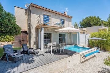 Villa pour 6 personnes, avec jardin à la La Ciotat
