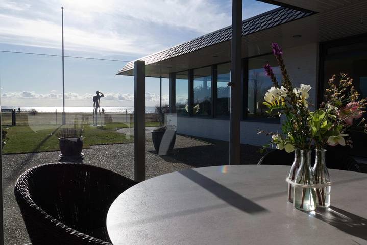 Ferienhaus für 6 Personen, mit Meerblick und Garten sowie Sauna in Burgtiefe