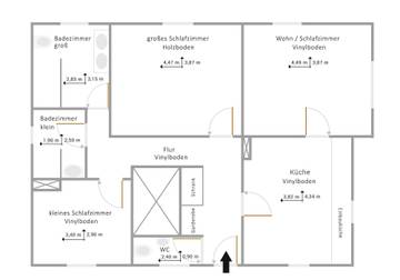 Appartement voor 8 Personen in Loferer und Leoganger Steinberge, Leogang, Afbeelding 3