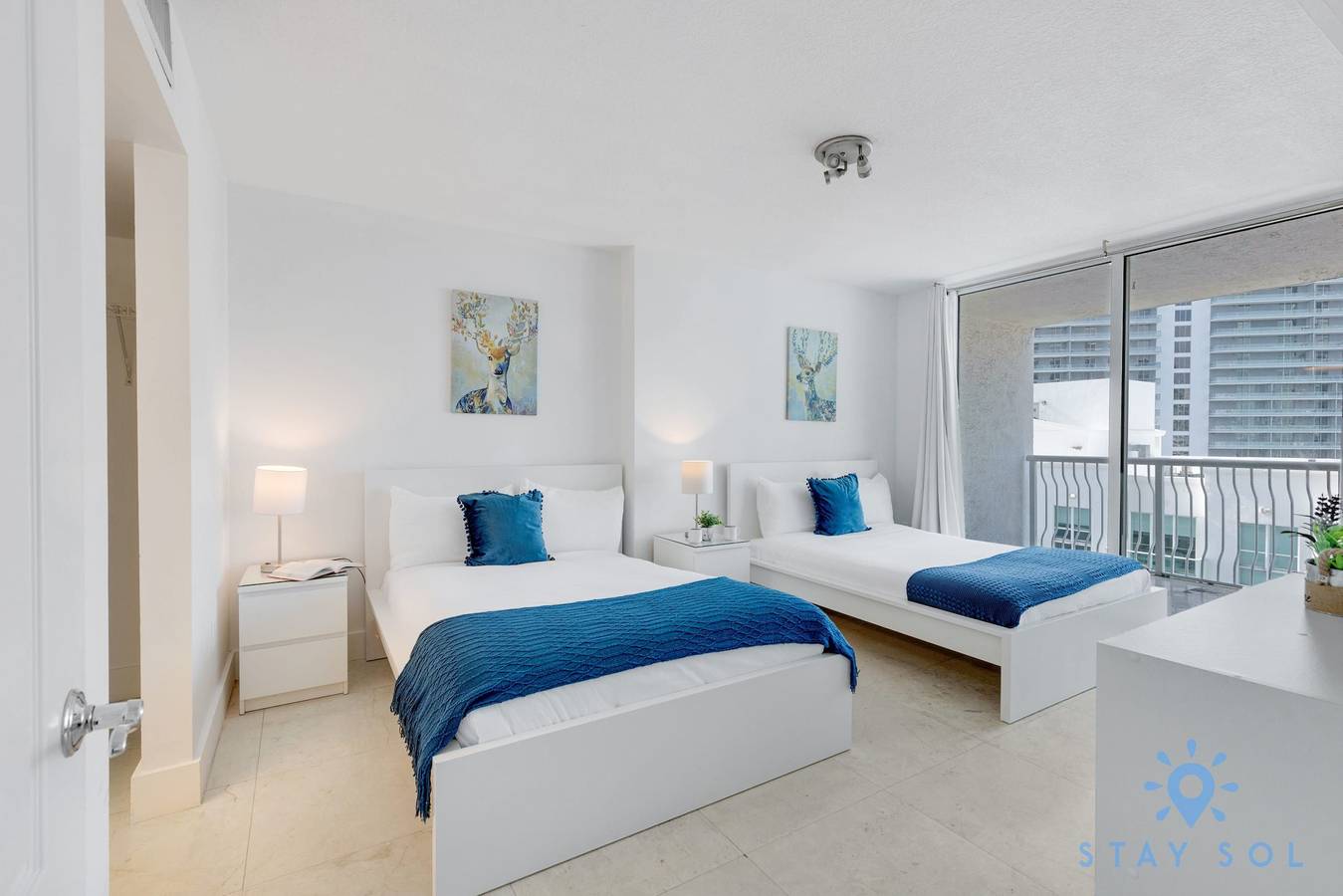 Ganze Wohnung, 1 Br Apartment - Ocean and city views in Miami, Florida