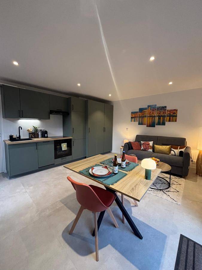 Maison d’hôte pour 2 personnes, avec jardin ainsi que balcon et vue à Menton - 3