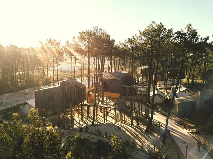 Bungalow para 2 pessoas, com Terraço e Jardim e ainda Piscina and Sauna em Foz do Arelho