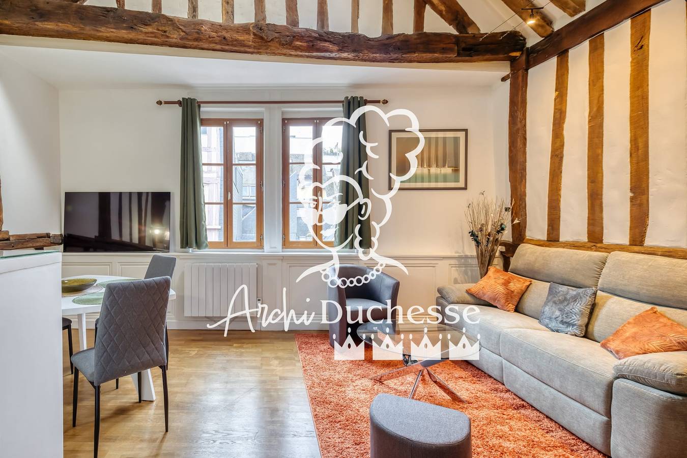 Entire apartment, Céleste • coup de coeur  • 2 lits in Rouen, Rouen region