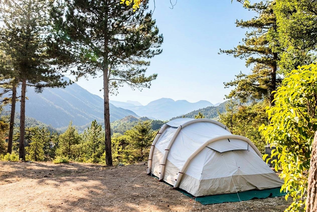 Glampingtent Camomille 4 personas in La Garde (Alpes-de-Haute-Provence), Parc naturel régional du Verdon