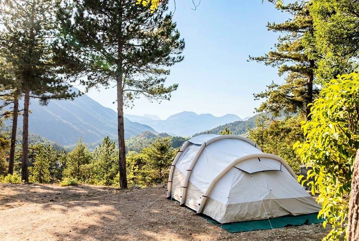 Camping für 5 Personen, mit Terrasse in der Verdonschlucht - 2