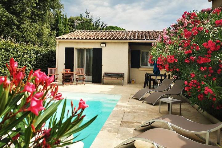 Appartement de vacances pour 4 personnes, avec terrasse et jardin, animaux acceptés