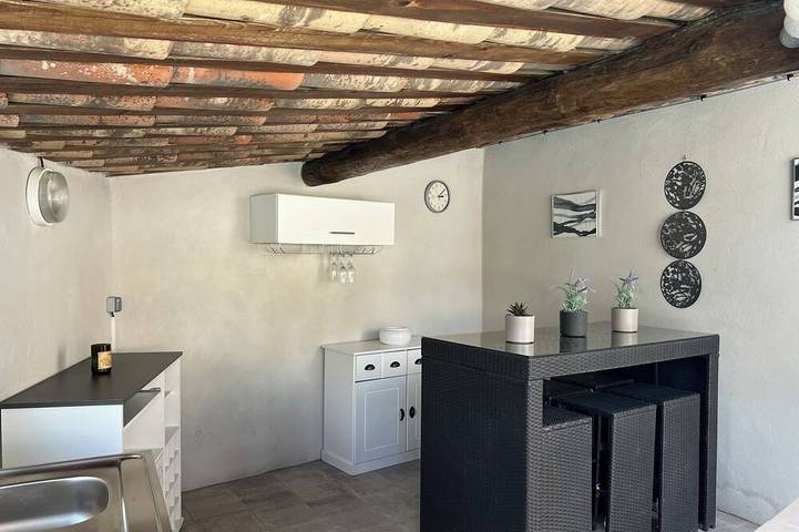 "Das Haus Unter Den Eichen" Mit Zeitgenössischem Pool Mit Doppelpool in Mazan, Parc naturel régional du Mont-Ventoux