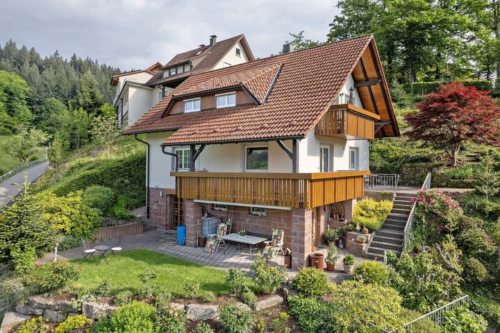 Ferienwohnung für 3 Personen, mit Balkon und Garten in Bad Peterstal-Griesbach