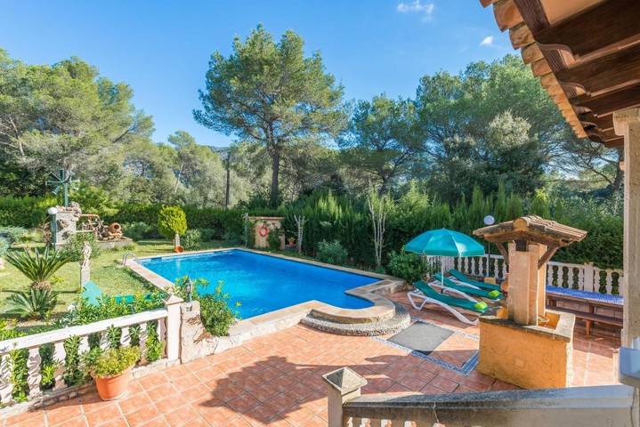 Ferienhaus für 8 Personen, mit Garten und Pool auf Mallorca Norden