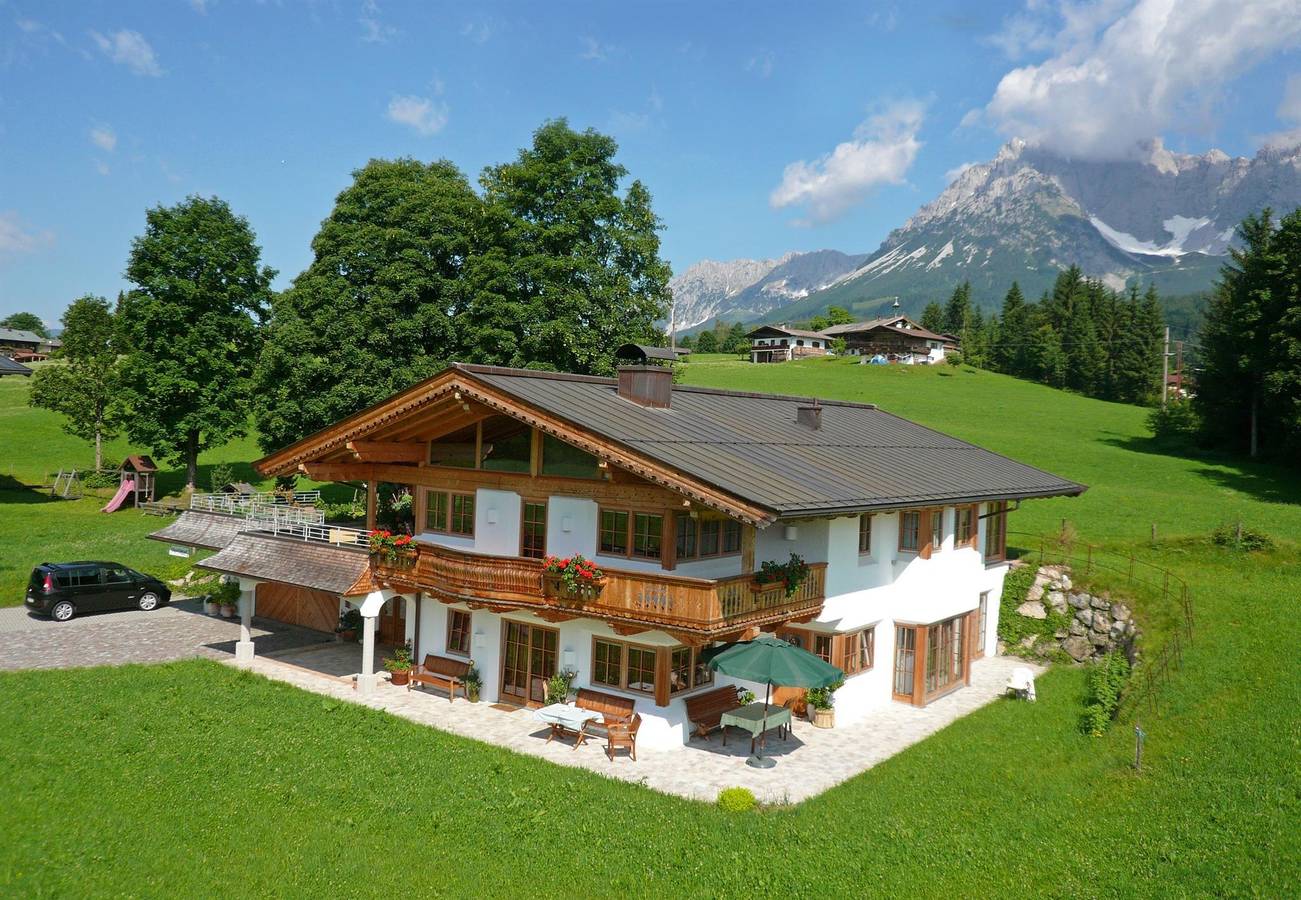 Ganze Ferienwohnung, 2 Schlafr.,1 Wohnschlafr. /Du od. Bad Wc in Going am Wilden Kaiser, Kaisergebirge