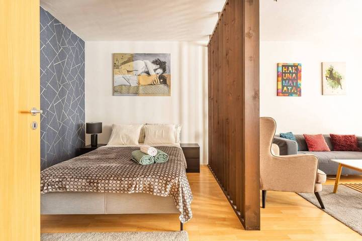 Ferienwohnung für 2 Personen, mit Balkon/Terrasse in Budapest - 2