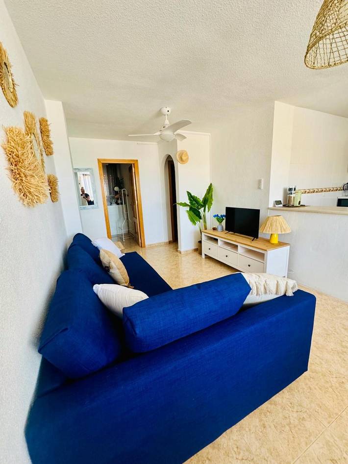Ganze Wohnung, Ferienwohnung 'La Manguita' mit Gemeinschaftspool, WLAN und Klimaanlage in Playa Honda (Costa Cálida), Cartagena