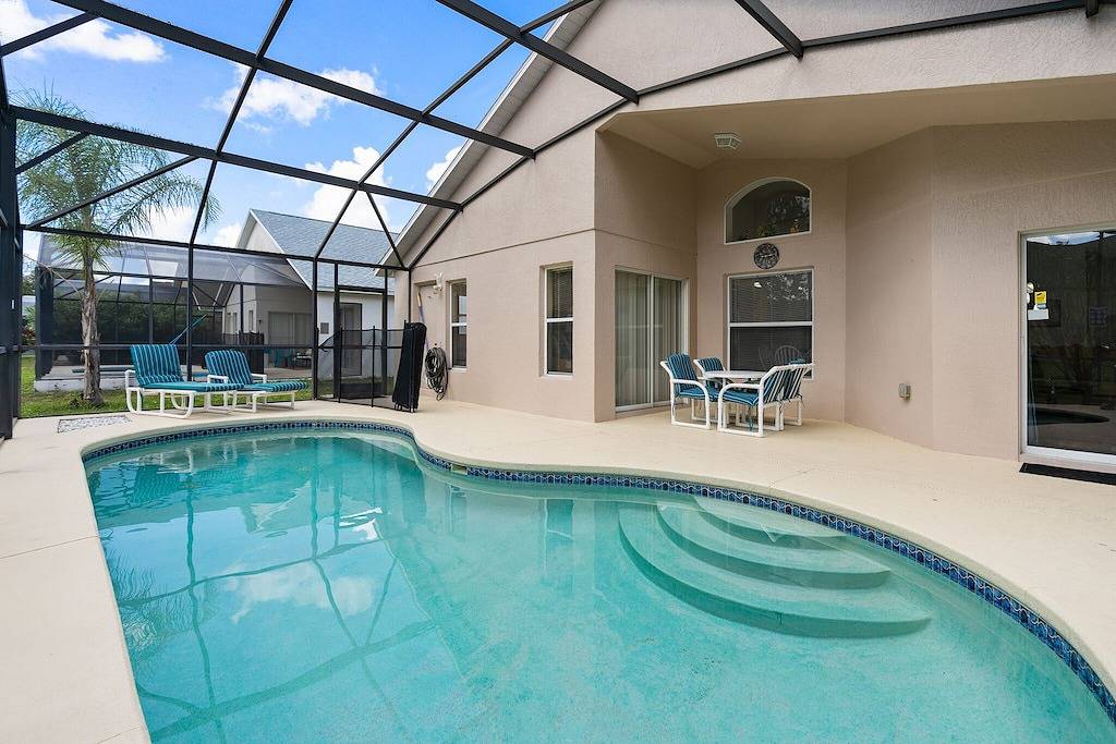 Quiet house with pool on a Top golf course in Haines City, Zentral Florida