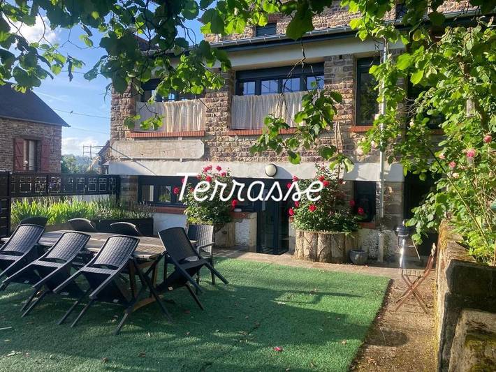 Maison de vacances pour 10 personnes, avec Terrasse et Jardin