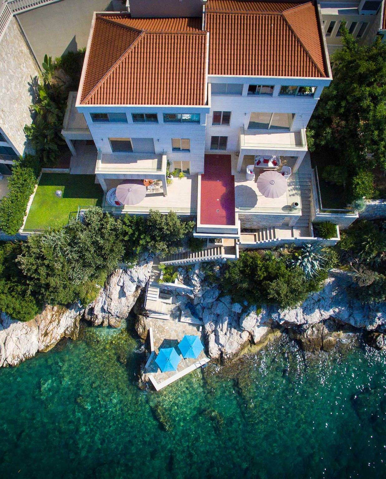 Contemporary Waterfront Villa | Private Pier |  Villa Lozica |  Stunning Sea Views | Dubrovnik in Lozica, Dubrovnik-Neretva