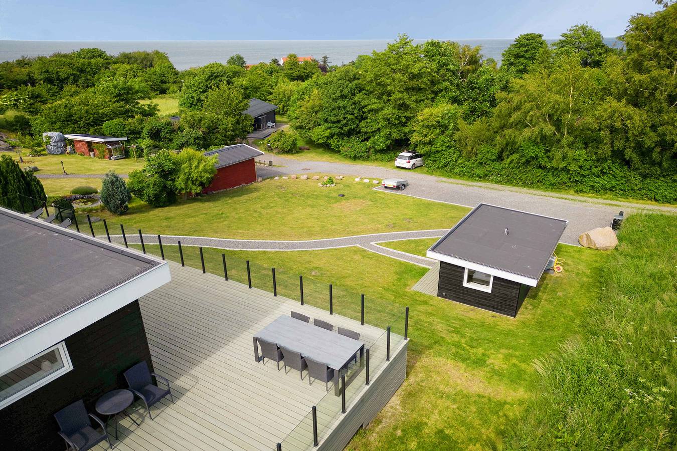 Moderne sommerhus på eventyrlige Bornholm in Allinge-Sandvig, Bornholm