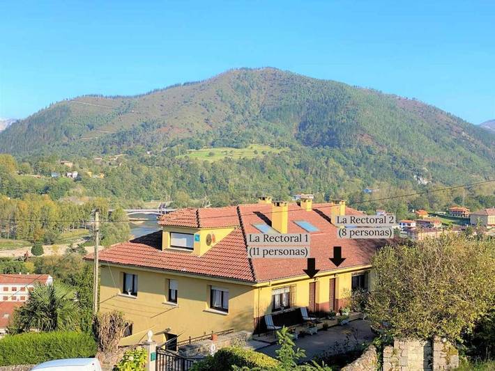 Apartamento para 8 personas, con Terraza además de Jardín y Vistas en Arriondas
