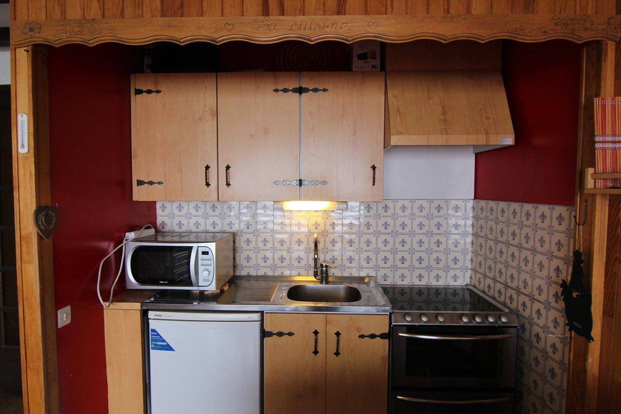 Studio entier, Résidence les Gémeaux - Studio 4 personnes (F4) in Huez, Parc national des Écrins