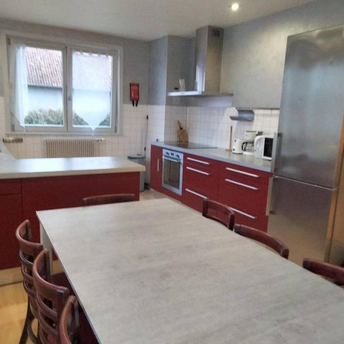 Appartement de vacances pour 10 personnes, avec jardin