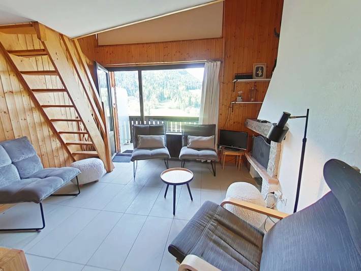 Location de vacances pour 6 personnes, avec terrasse à Le Grand-Bornand
