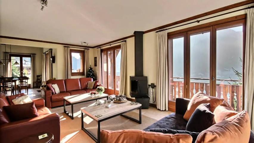 Hütte für 11 Personen, mit Terrasse und Garten in Saint-Jean-d'Aulps