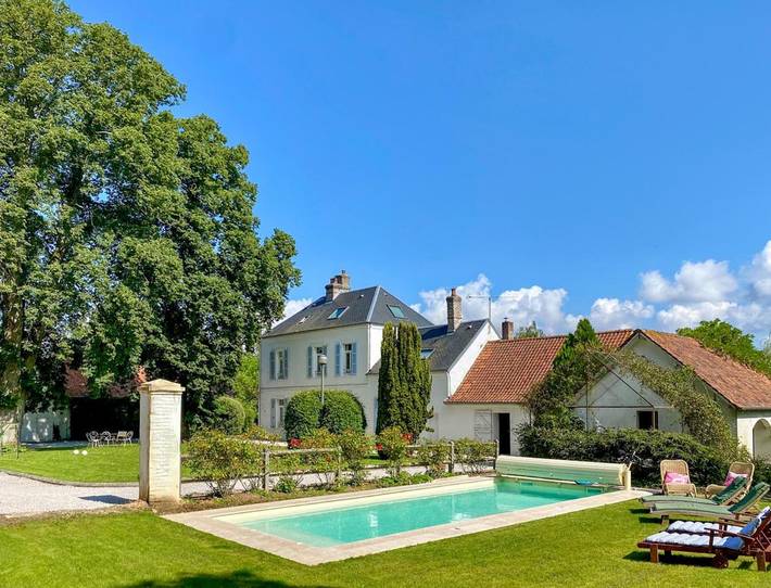 Cottage pour 12 personnes, avec vue, animaux acceptés à Campigneulles-les-Petites