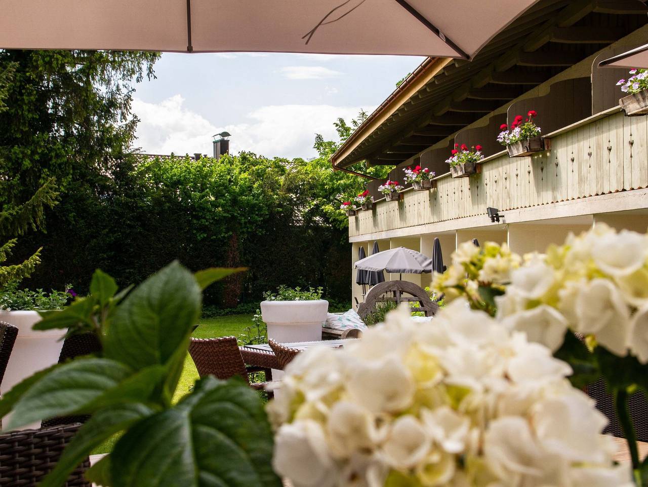 Hotel garni Berlin in Rottach-Egern, Bayerische Alpen