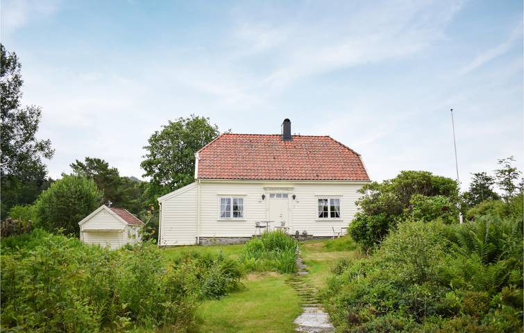 Ferienhaus für 6 Personen mit Terrasse in Fusa