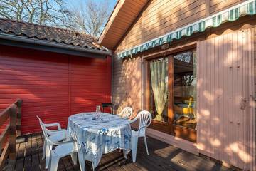 Gîte pour 4 personnes, avec jardin, animaux acceptés à Sanguinet