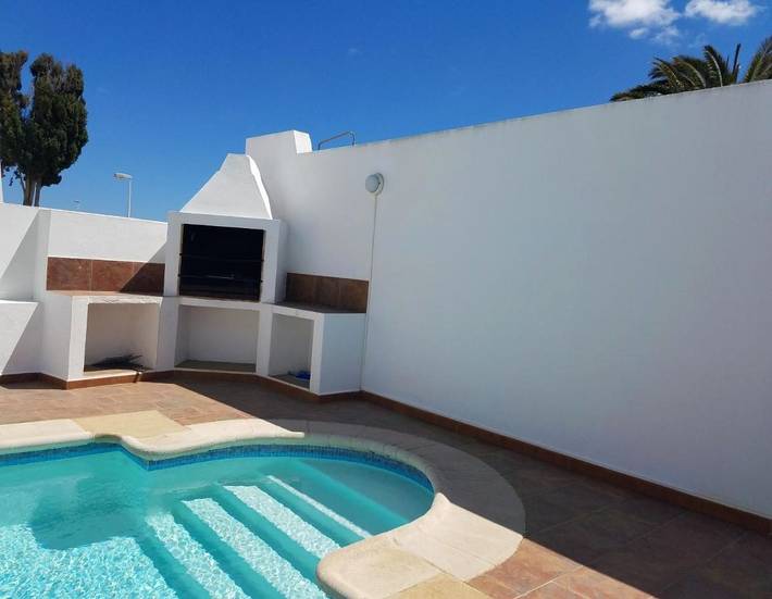 Chalet para 8 personas, con jardín además de piscina y vistas en Lanzarote - 4