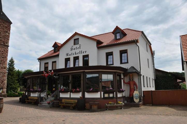 Hotel, mit Terrasse und Garten sowie Ausblick in Neustadt/Harz