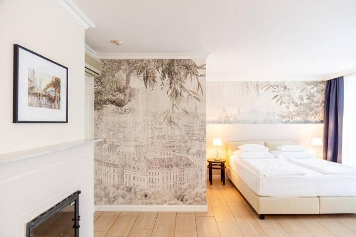 Hôtel pour 4 personnes, avec jardin ainsi que vue et sauna à Vienne (Autriche) - 2