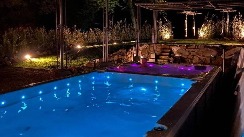 Location de vacances pour 16 personnes, avec piscine ainsi que jardin et jacuzzi, animaux acceptés à Gesves - 2