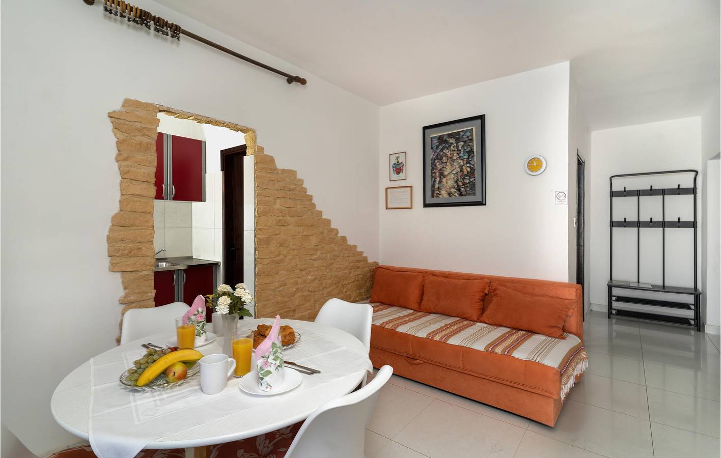 Apartamento vacacional entero, Apartamento de vacaciones para 4 personas con terraza in Krk Ciudad, Krk (isla)