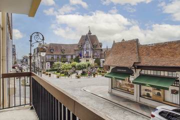Gîte pour 2 personnes, avec balcon, adapté aux familles à Deauville