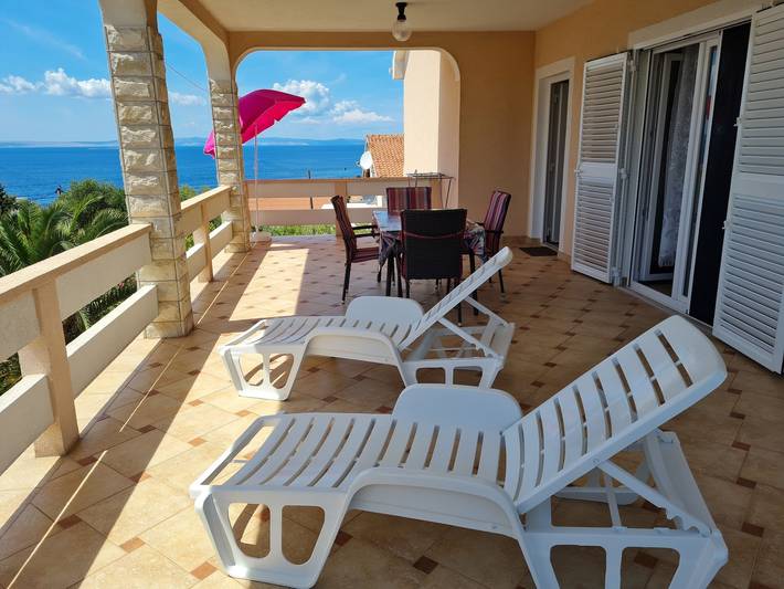 Ferienwohnung für 4 Personen, mit Balkon/Terrasse