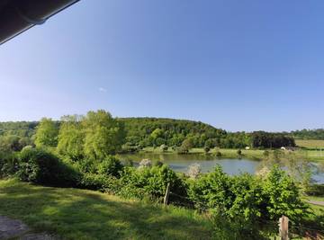 Maison de campagne pour 9 personnes, avec jardin ainsi que vue sur le lac et vue à Colleville