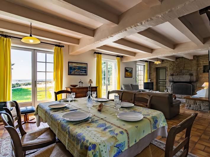 Location de vacances pour 7 personnes, avec jardin et terrasse à Plouescat - 4