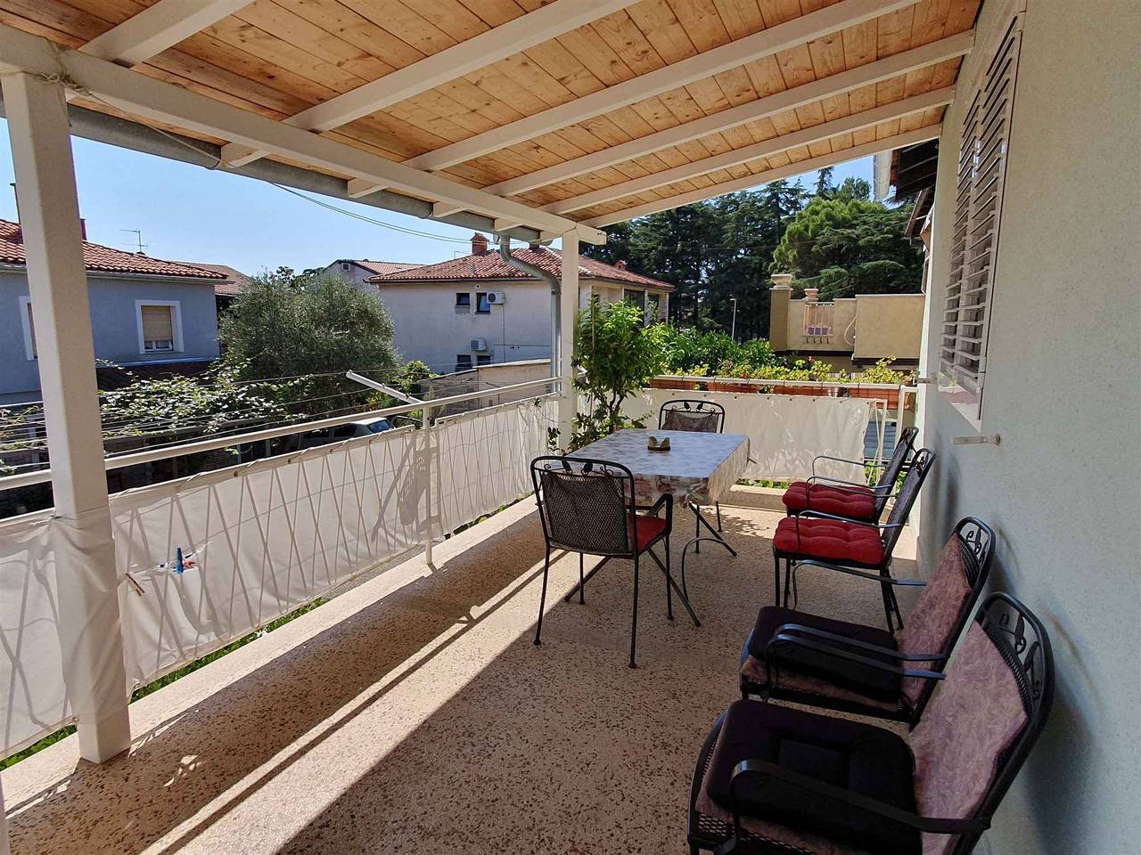 Cały apartament wypoczynkowy, Mieszkanie wakacyjne z balkonem i klimatyzacją  in Novigrad, Umag i okolice