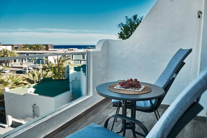 Apartamento para 2 personas, con balcón y vistas en Tarajalejo
