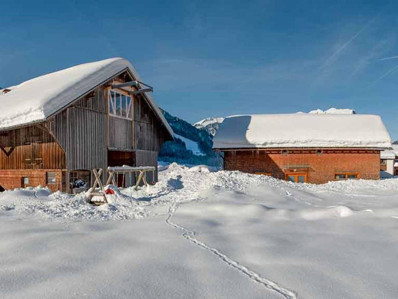 Ferienbauernhof Nigsch in Schoppernau - Ferienwohnung Gräsalpe in Schoppernau, Bregenzerwald