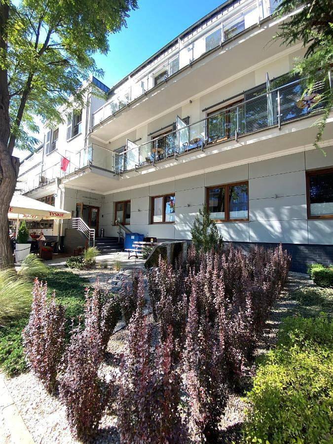 Ośrodek Warszawianka in Swinemünde, Stettiner Haff